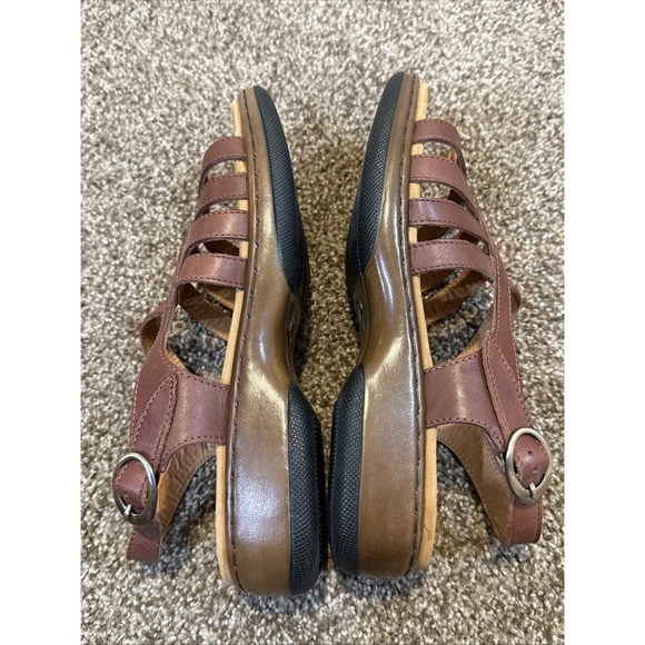 Dansko Evita Strappy Comfort Sandals Cognac Women's Size 39, Excellent Condition - Picture 3 of 9